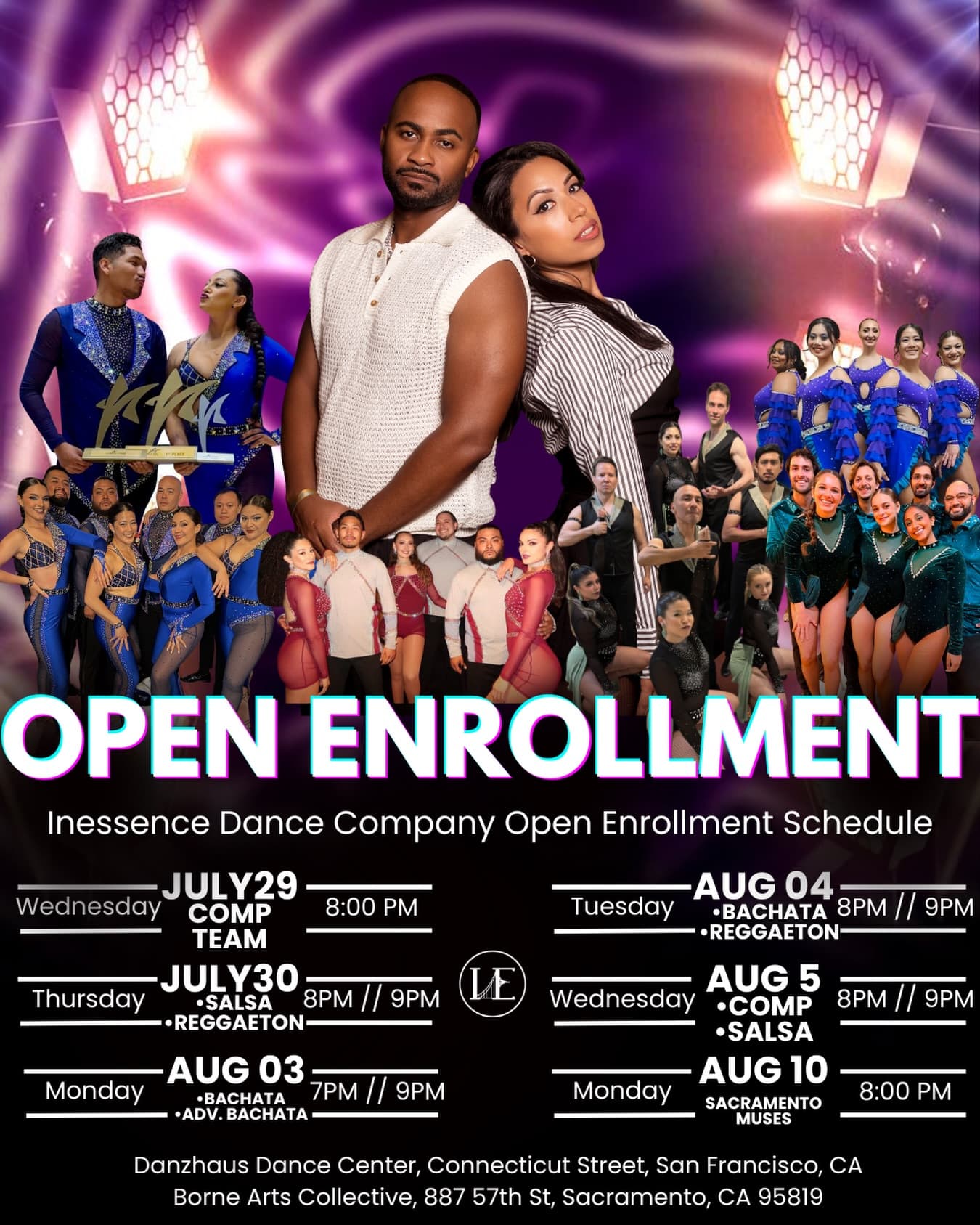 Inessence Bachata classes. San Francisco, CA