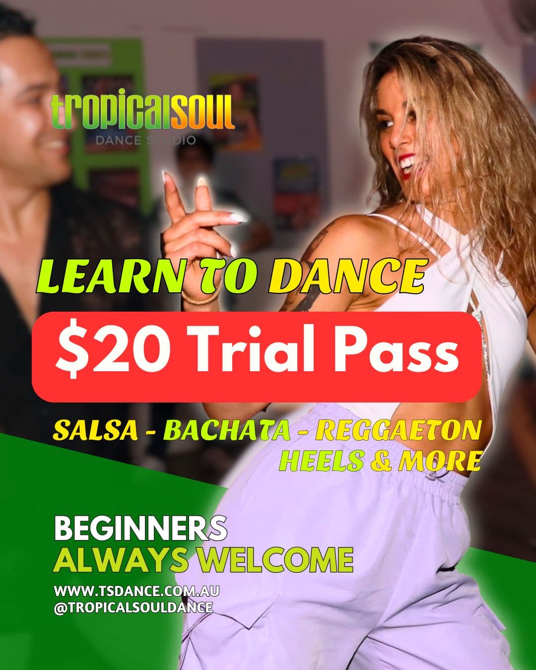 Tropical Soul Dance Studio. Sydney